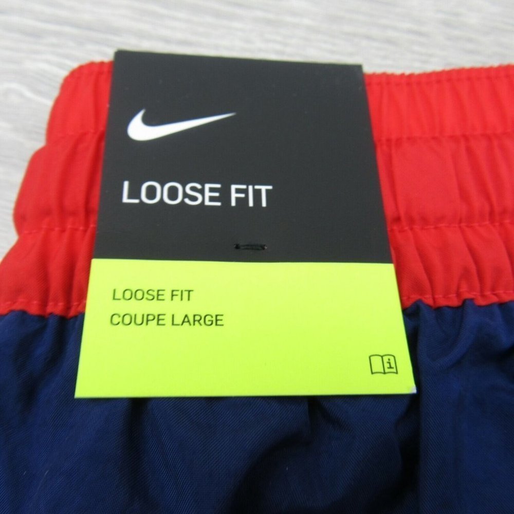 Nike Sportswear Throwback Nylon Basketball Shorts Size Large Mens NEW - Picture 7 of 11